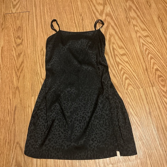 Cotton On Charcoal Animal Print Dress - Picture 1 of 2